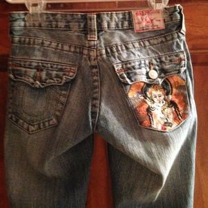 True Religion jeans boot cut size 25
